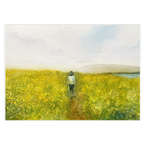 Box of 10 Note Cards - "A Walk Among the Wildflowers"
