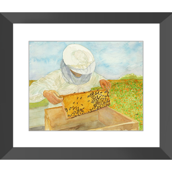 Framed Print  - "Hive Expansion"