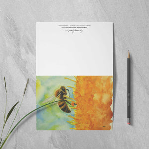 Box of 10 Note Cards - "Foraging Honeybee"