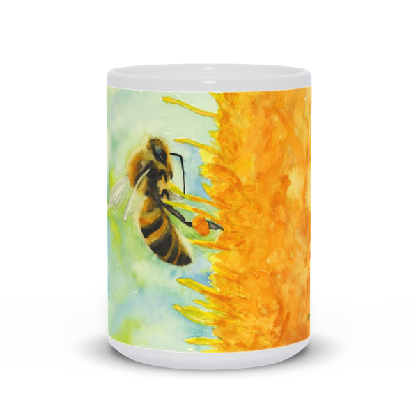 Mug - "Foraging Honey Bee"