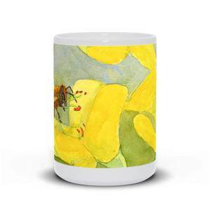 Mug - "Honeybee on Scotch Broom"